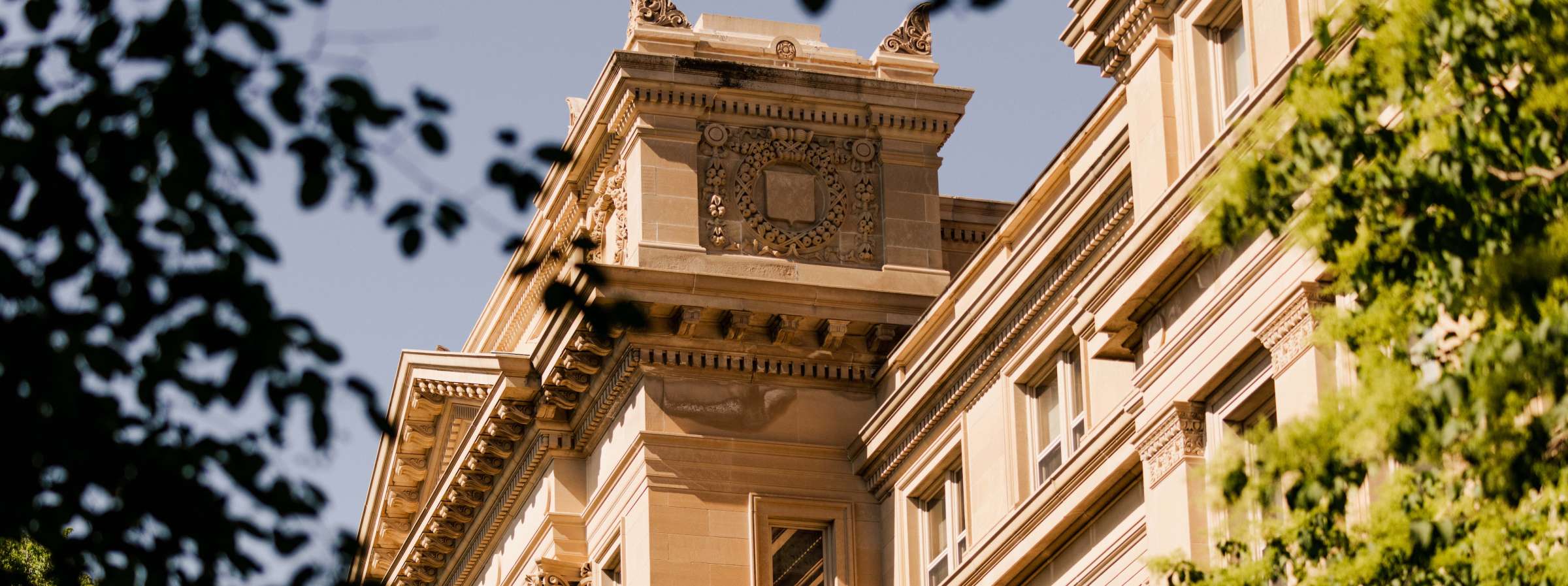 Outside photo of Beardshear Hall